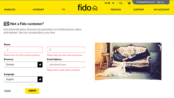 Fido Mockup